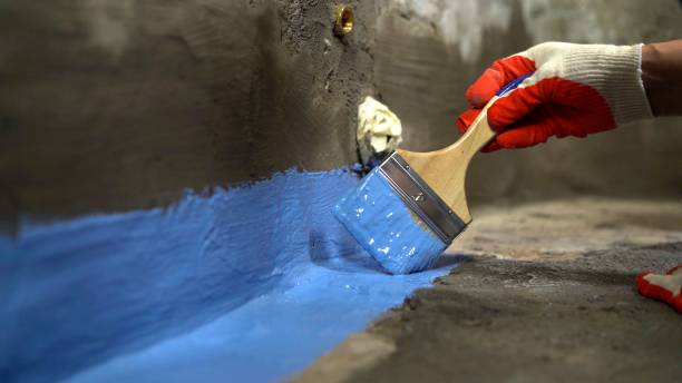 Commercial Exterior Waterproofing project at a Henderson, TN business property by SJ Waterproofing Pros